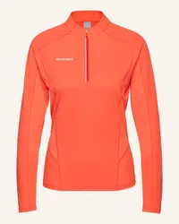 Mammut Aenergy FL Half Zip Longsleeve Women Orange