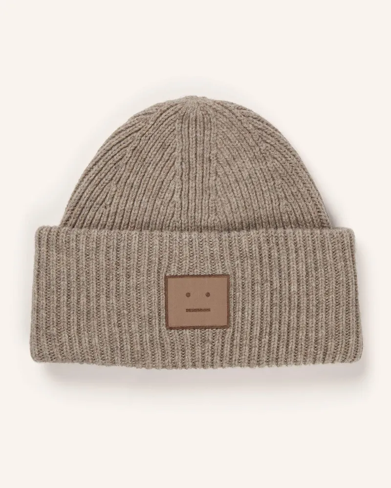 Acne Studios Mütze beige Taupe