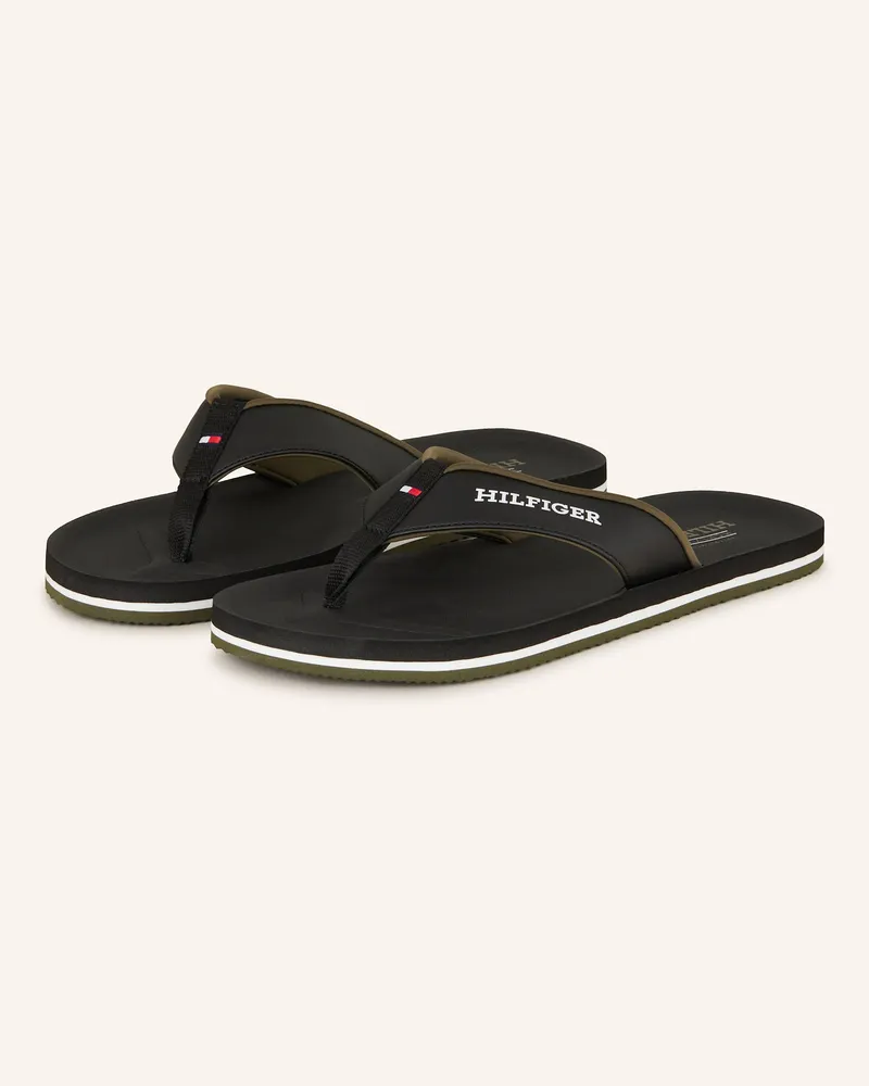 Tommy Hilfiger Zehentrenner Schwarz