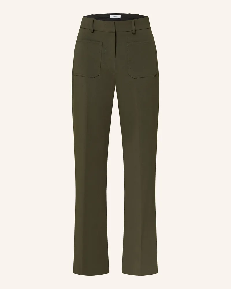 Reiss Marlenehose Dunkelgrün