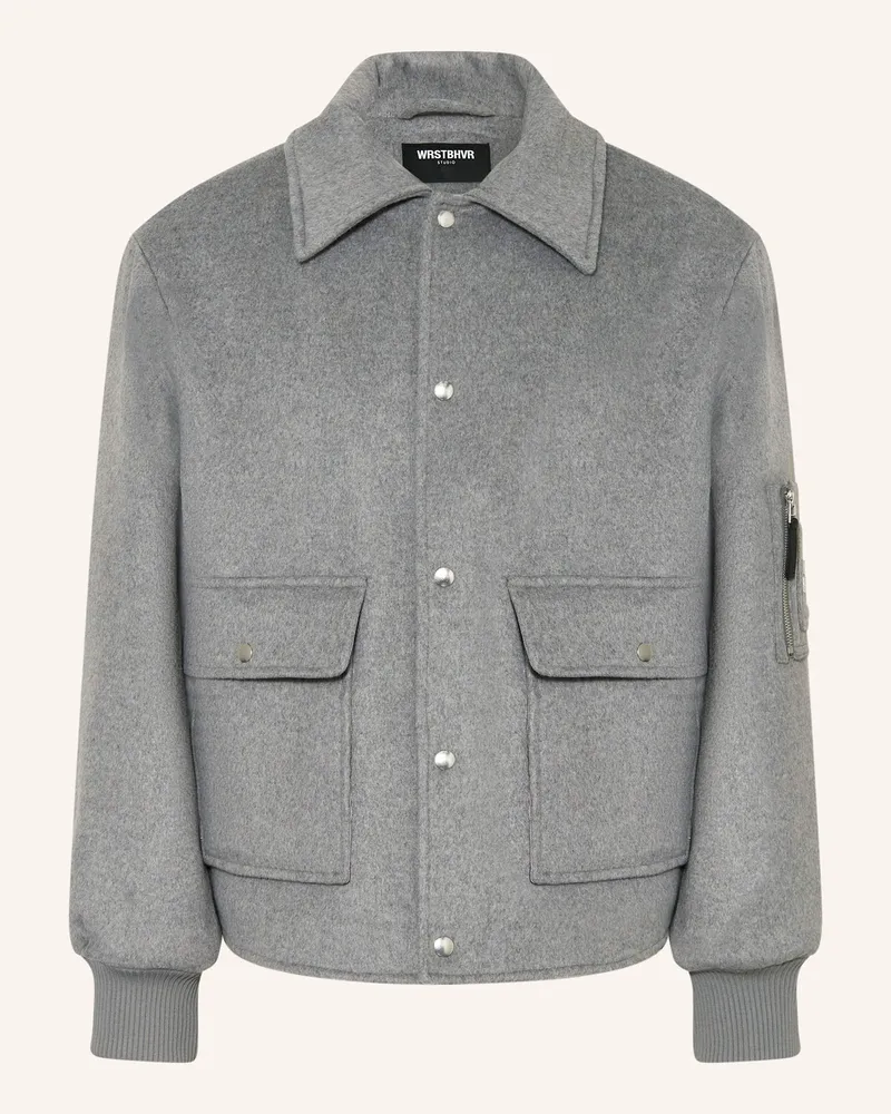 WRSTBHVR Jacke NAEL Hellgrau