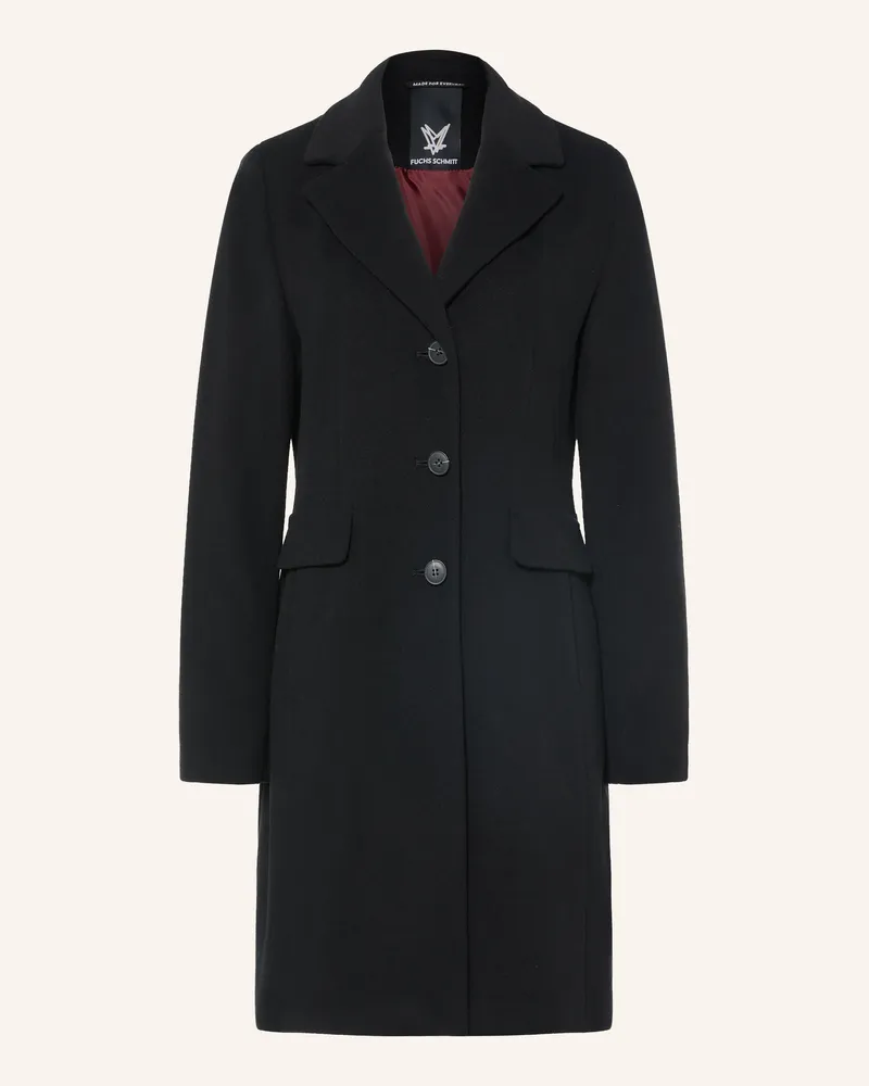 Fuchs Schmitt Wollmantel Latina schwarz Schwarz