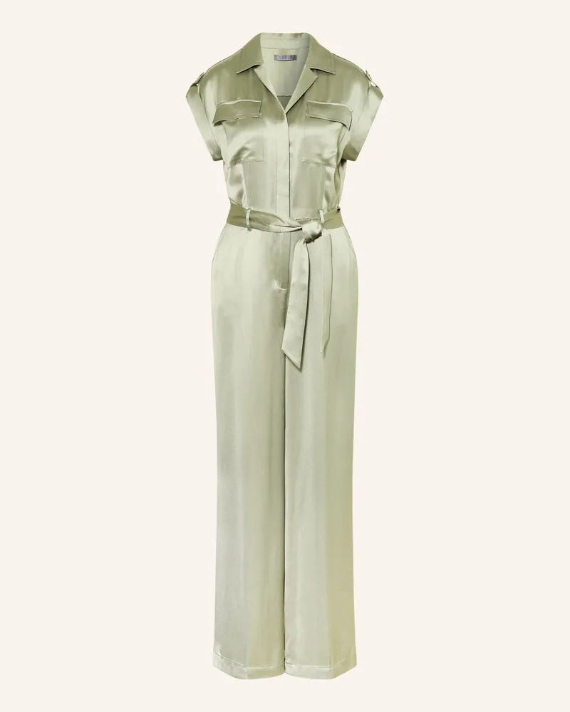 Guess Satin-Jumpsuit Flora gruen Grün
