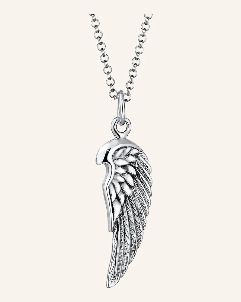 KUZZOI Halskette Silber