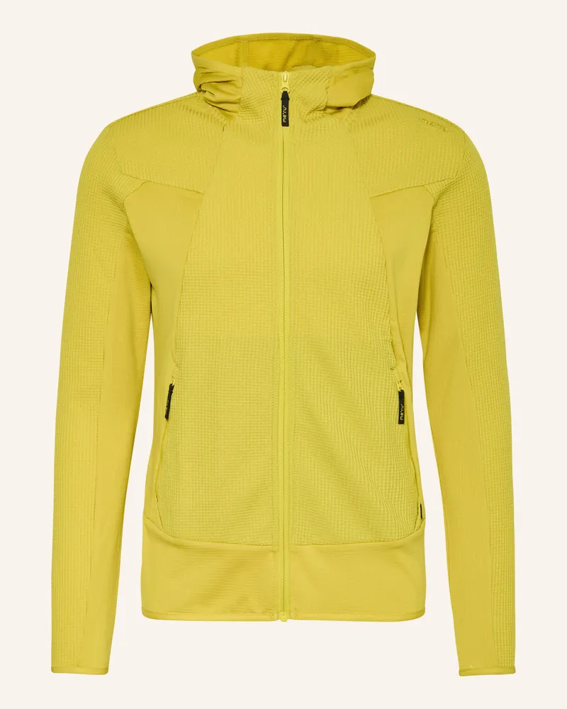 me°ru' Fleecejacke Wolverhampton gruen Dunkelgelb