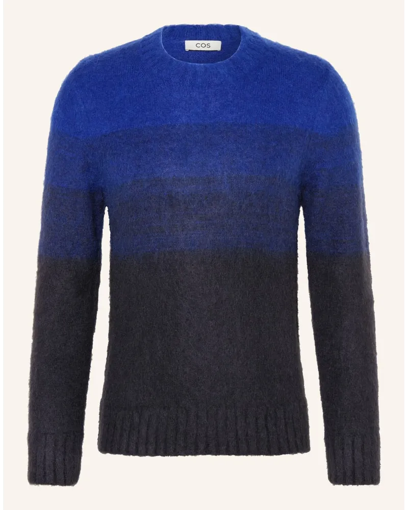 Cos Pullover RUE mit Mohair Blau