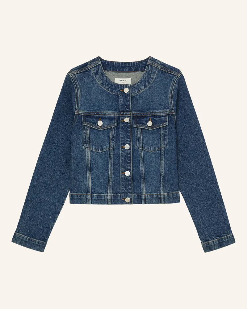 Reiss Jeansjacke Medora blau 31