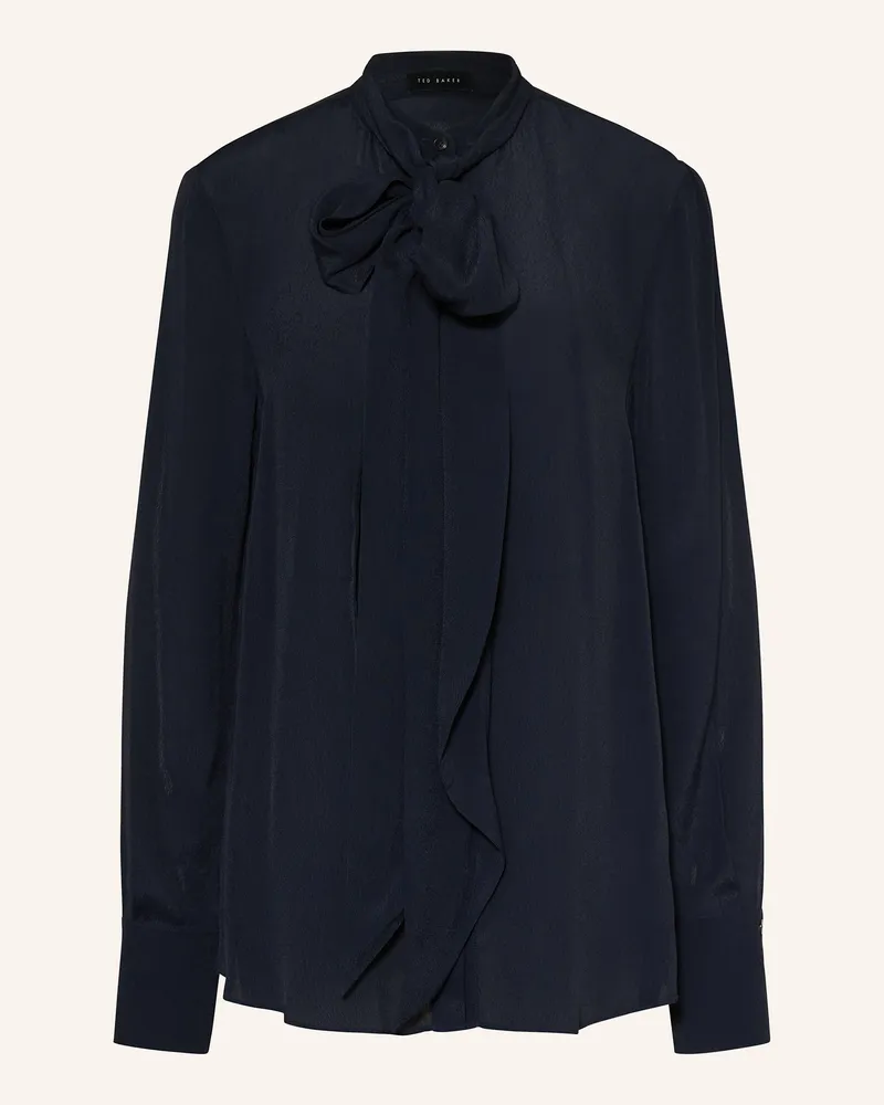 Ted Baker Bluse Ressia Mit Schluppe blau Dunkelblau