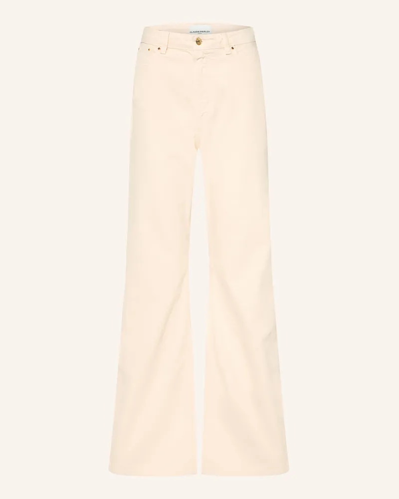 Claudie Pierlot Wide Leg Jeans beige A041