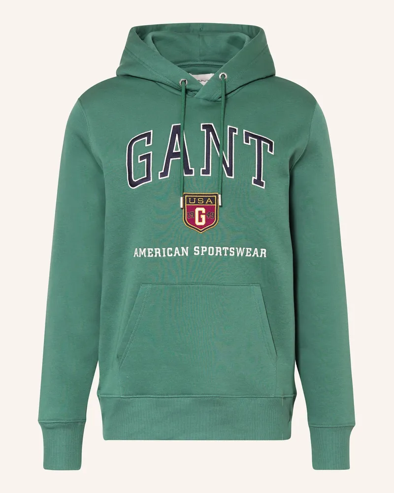 Gant Hoodie Grün
