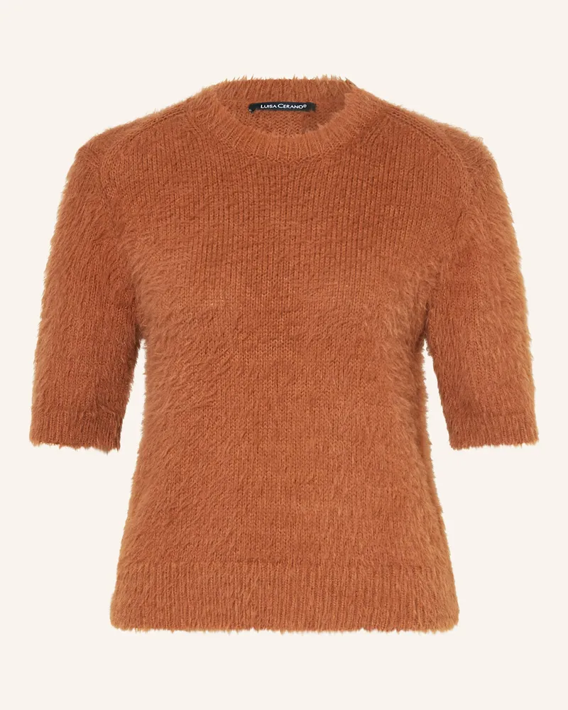 Luisa Cerano Strickshirt Braun