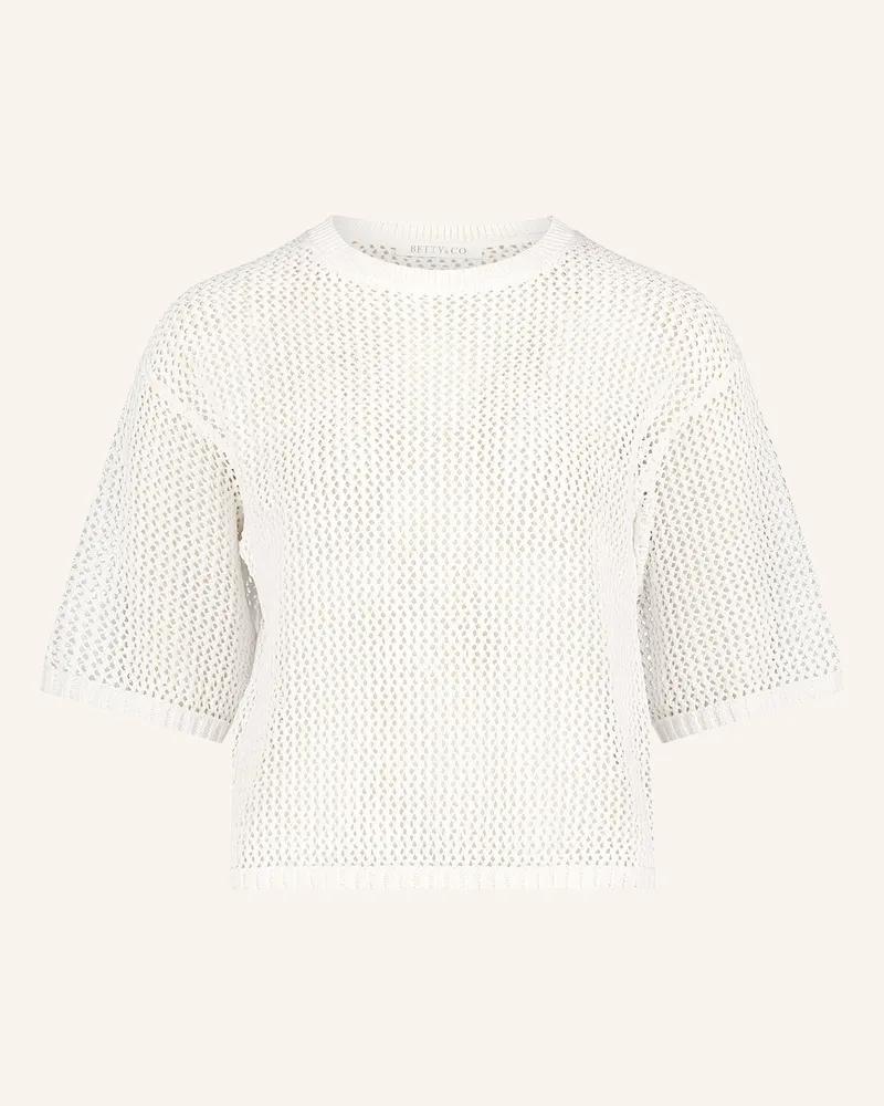 Betty Barclay Strickshirt Creme
