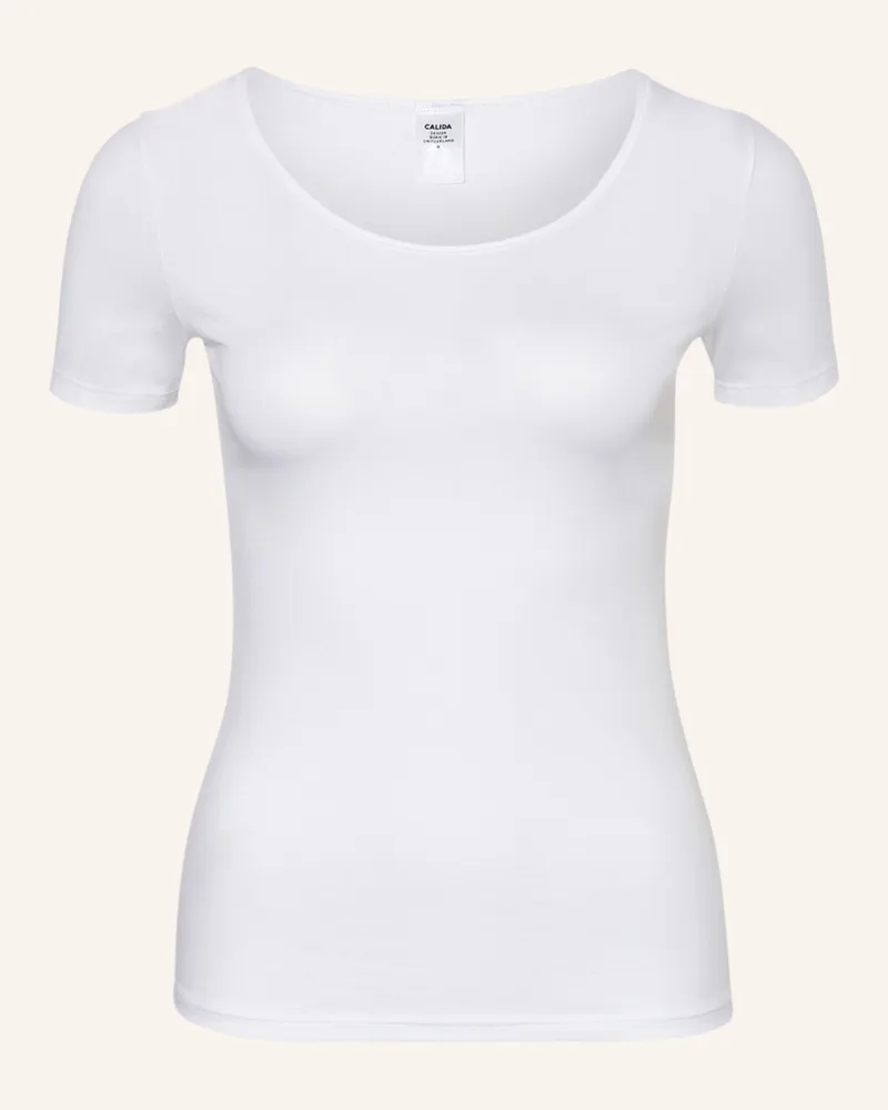 Calida T-Shirt NATURAL COMFORT Weiss