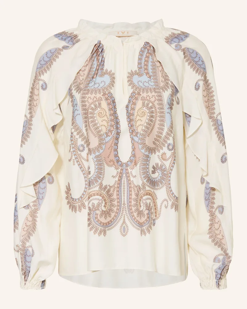 IVI Collection Blusenshirt weiss Creme
