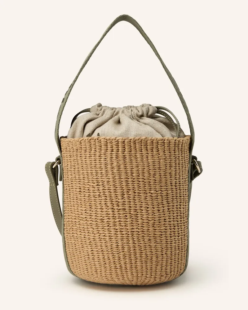 Chloé Beuteltasche Woody gruen Aloe