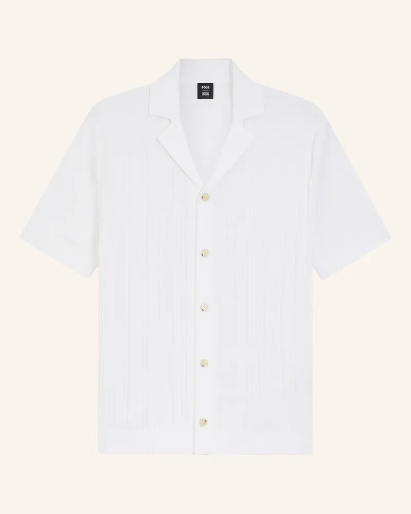 HUGO BOSS Ressorthemd C-Neri_So Regular Fit Boss X Shohei Ohtani weiss Weiss