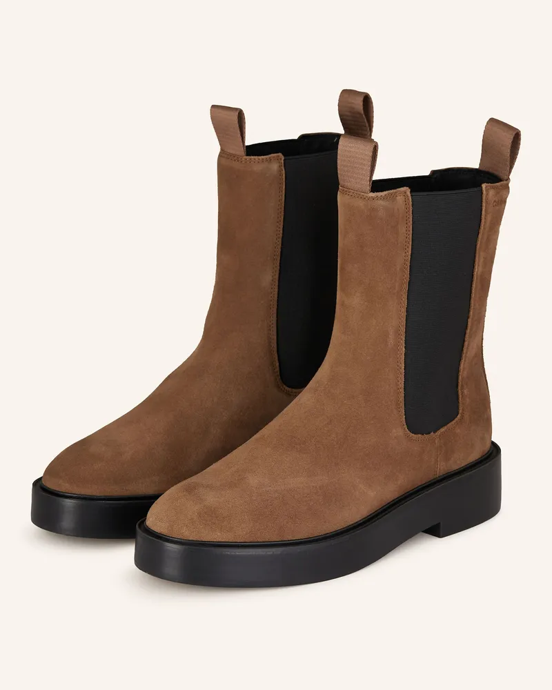 Calvin Klein Chelsea-Boots Camel