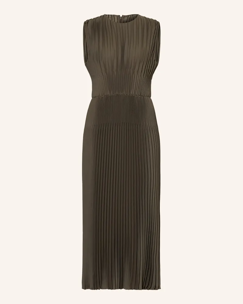 Vince Plisseekleid gruen Khaki