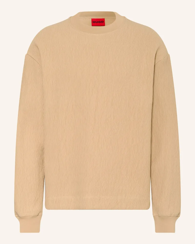 HUGO BOSS Sweatshirt Denolong beige Camel