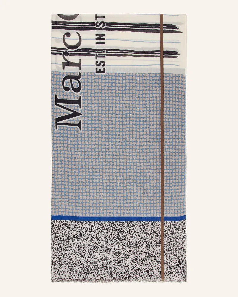 Marc O'Polo Schal blau Blau