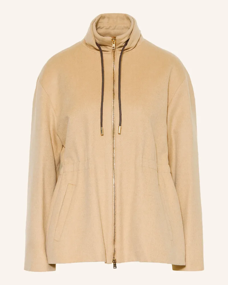 Herno Kamelhaar-Jacke beige Camel