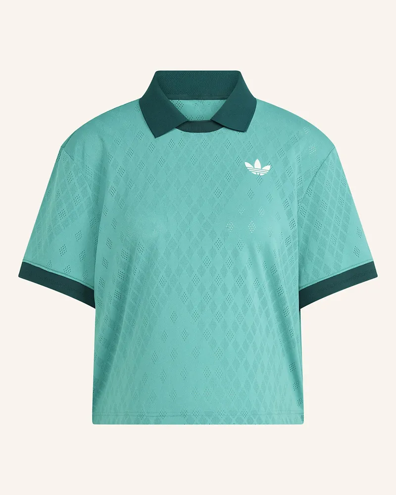 adidas Funktions-Poloshirt Tennis Climacool Polo Pro gruen Türkis