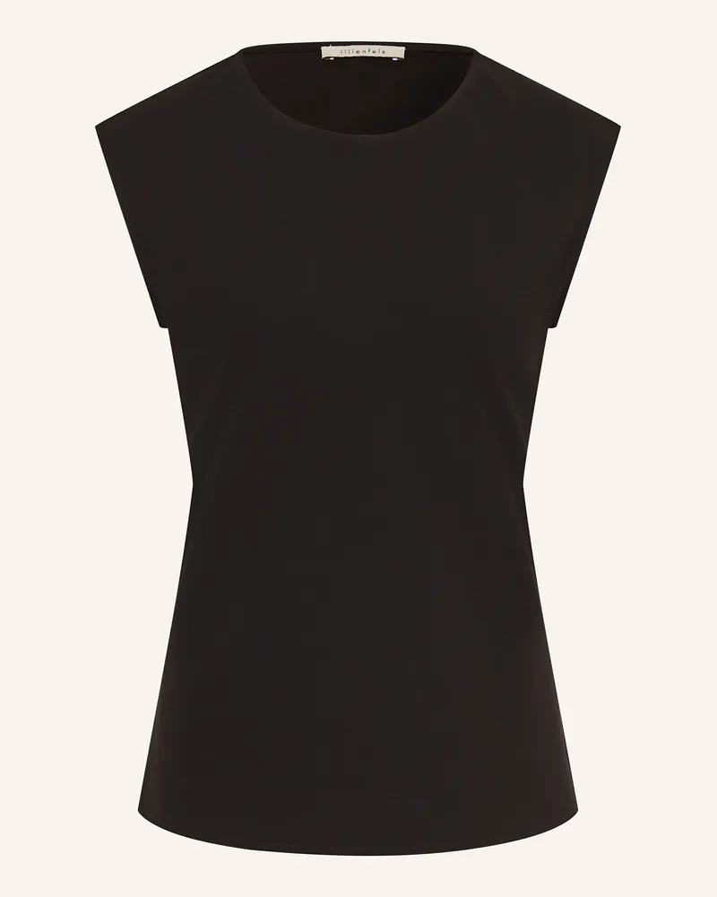 lilienfels Blusentop Schwarz