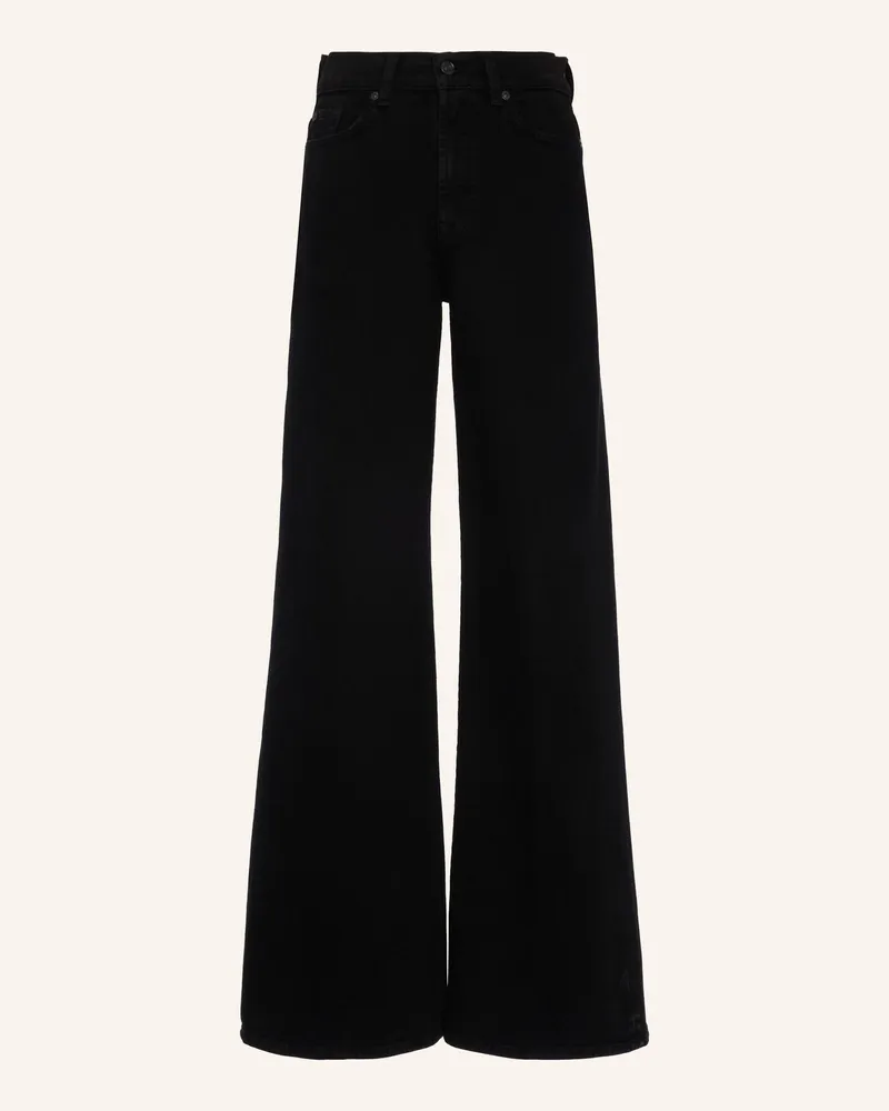 7 for all mankind Jeans Lotta Wide Fit schwarz Schwarz