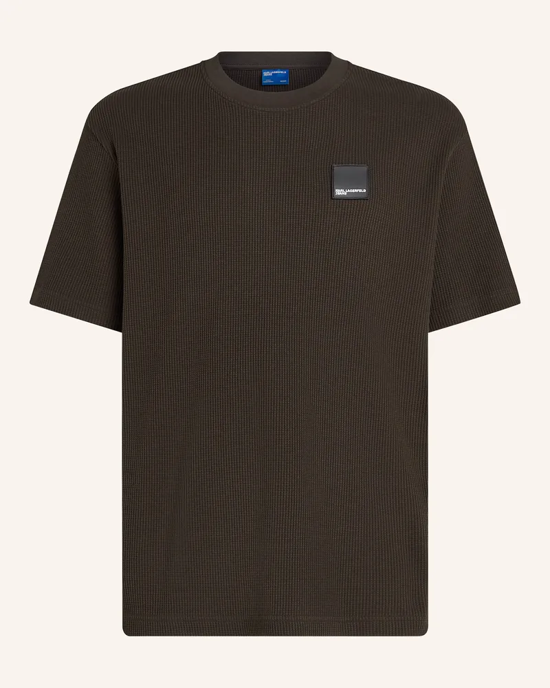 Karl Lagerfeld T-shirt Dunkelbraun