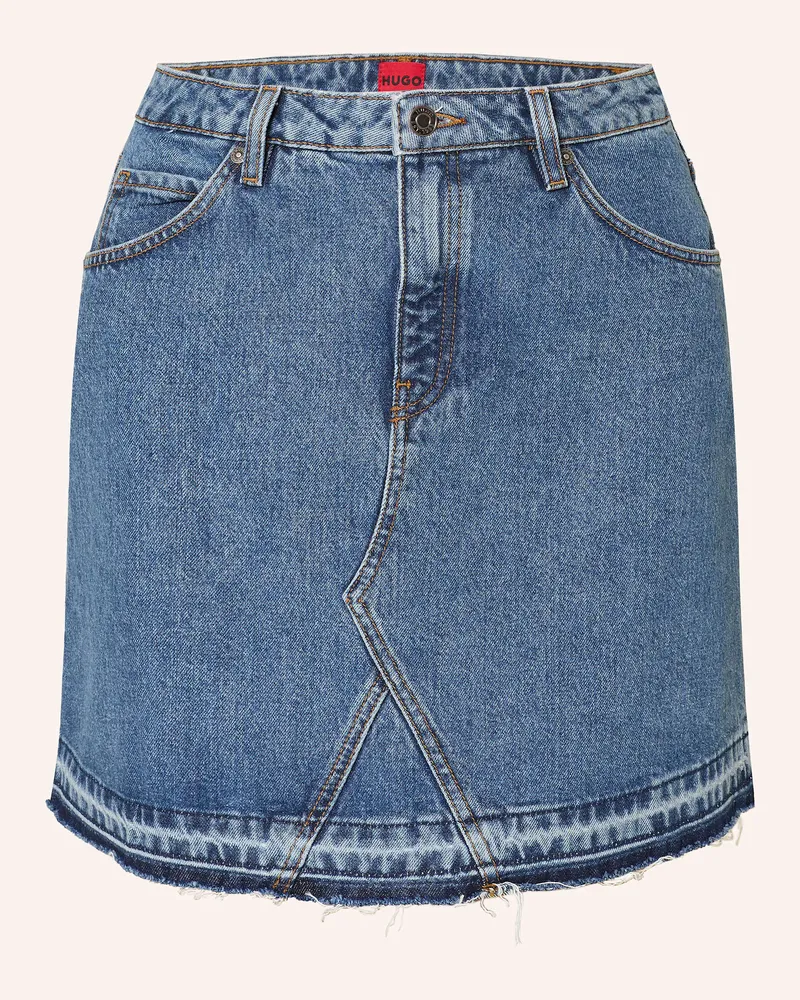 HUGO BOSS Jeansrock Getina blau 415