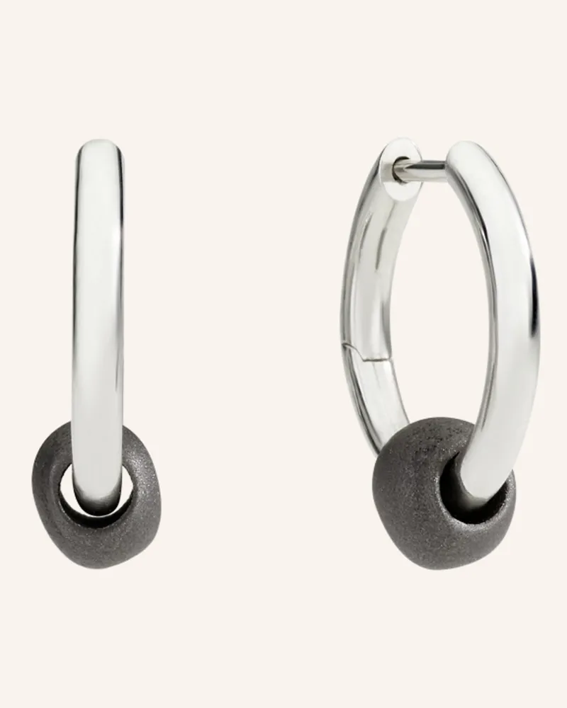 DoDo Creolen Pepita silber Silber