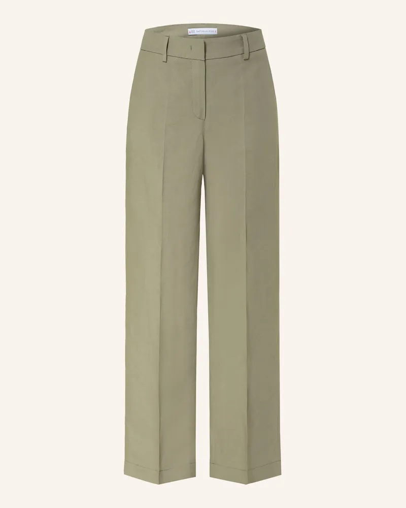 RAFFAELLO ROSSI  7/8-Hose OLESSA mit Leinen Hellgrün