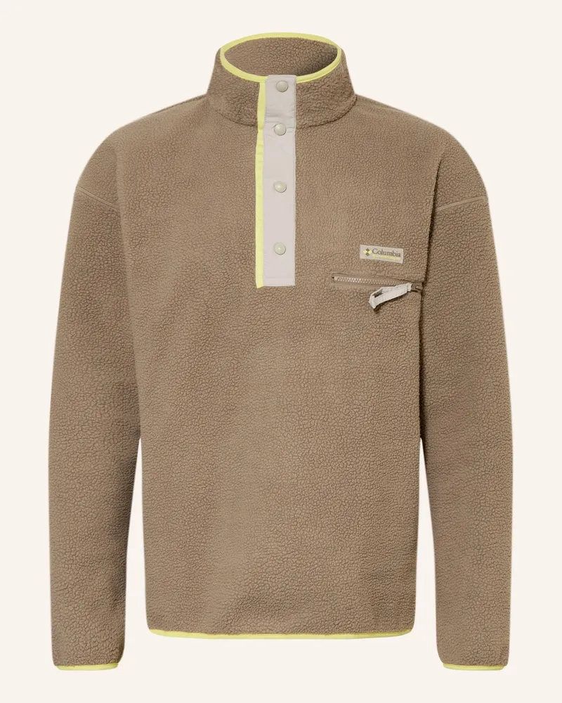 Columbia Sportswear Company Fleece-Troyer HELVETIA™ II Taupe