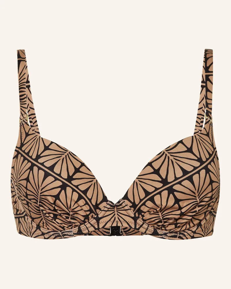 watercult Bügel-Bikini-Top ARTISAN VIBE Hellbraun