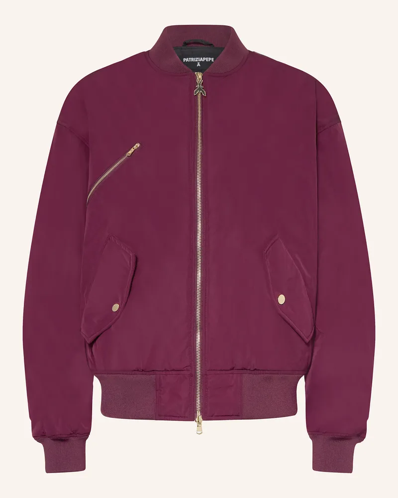 Patrizia Pepe Blouson Dunkelrot