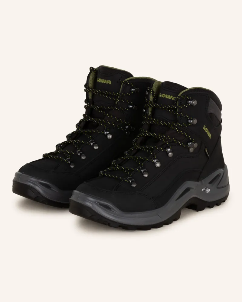 Lowa Multifunktionsschuhe Renegade Gtx Mid schwarz Schwarz