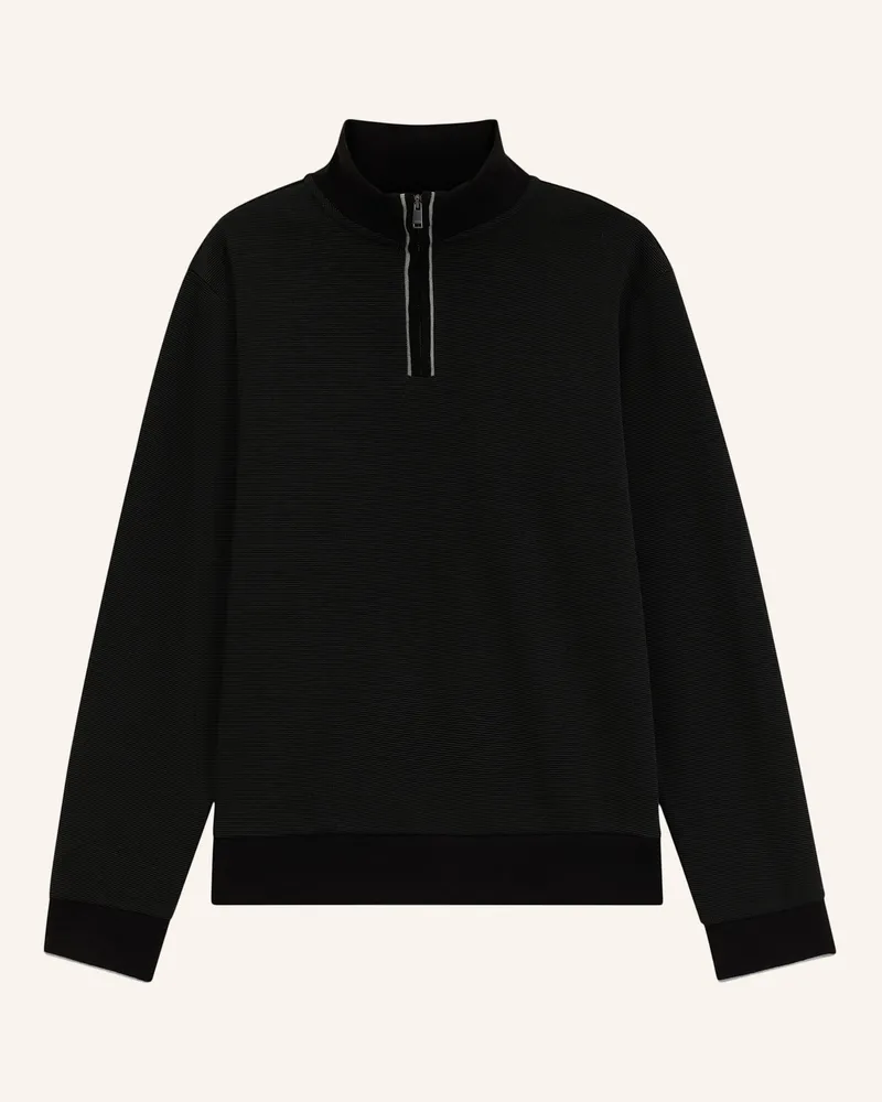 HUGO BOSS Sweatshirt H-Sidney 80 Regular Fit schwarz 
