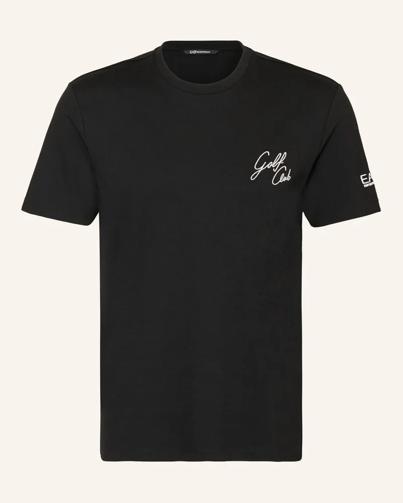 EA7 T-Shirt Schwarz