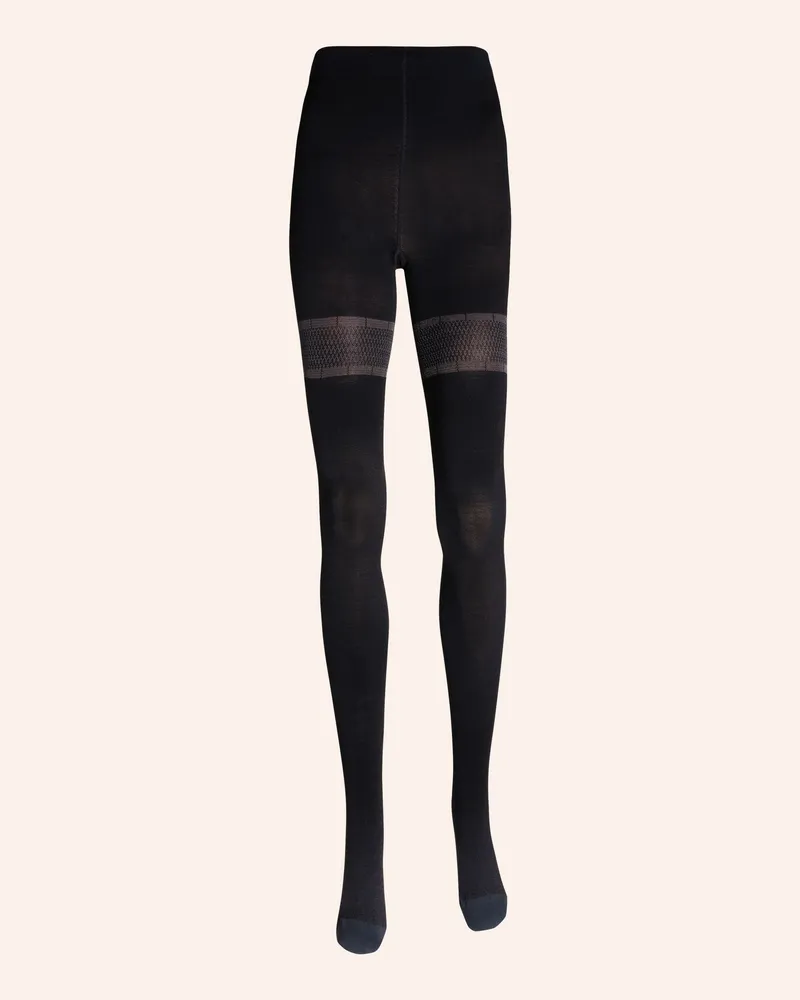 ITEM m6 Feinstrumpfhose Merino Conscious Mit Kompression schwarz Schwarz