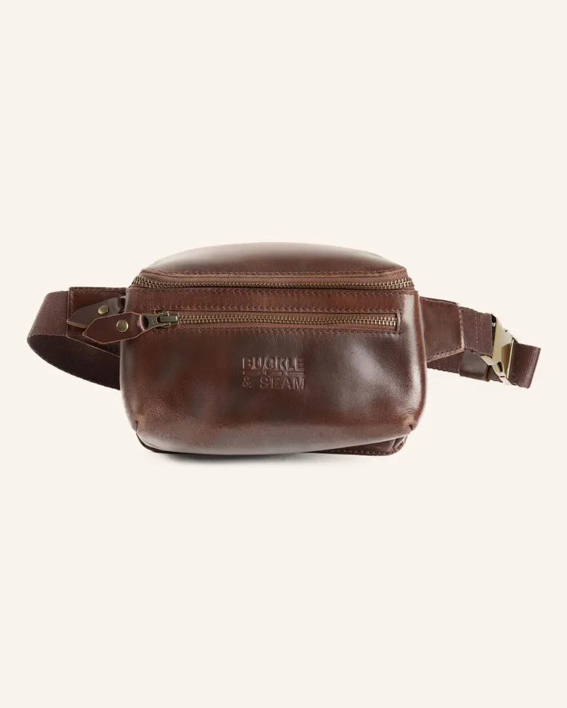 Buckle & Seam Umhängetasche Dash braun Braun