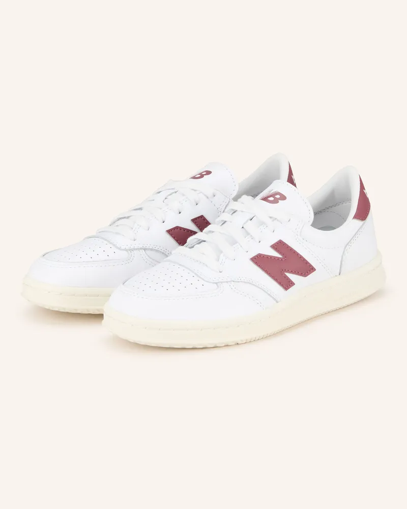 New Balance Sneaker t500 weiss Weiss
