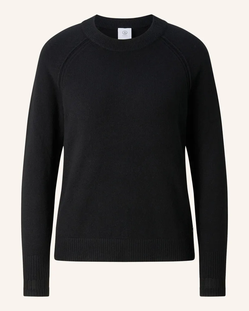 Bogner Schurwoll-Kaschmir-Pullover Vanessa schwarz Schwarz