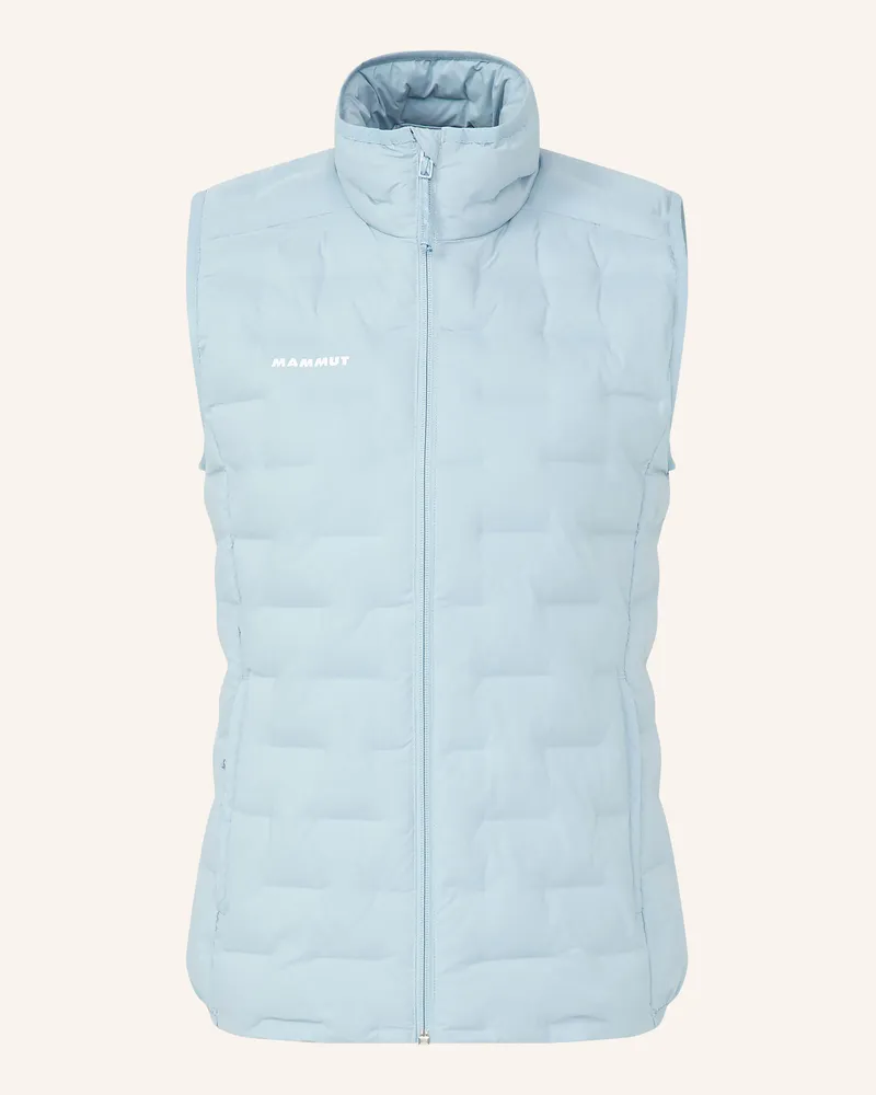 Mammut Steppweste Sender In blau Hellblau
