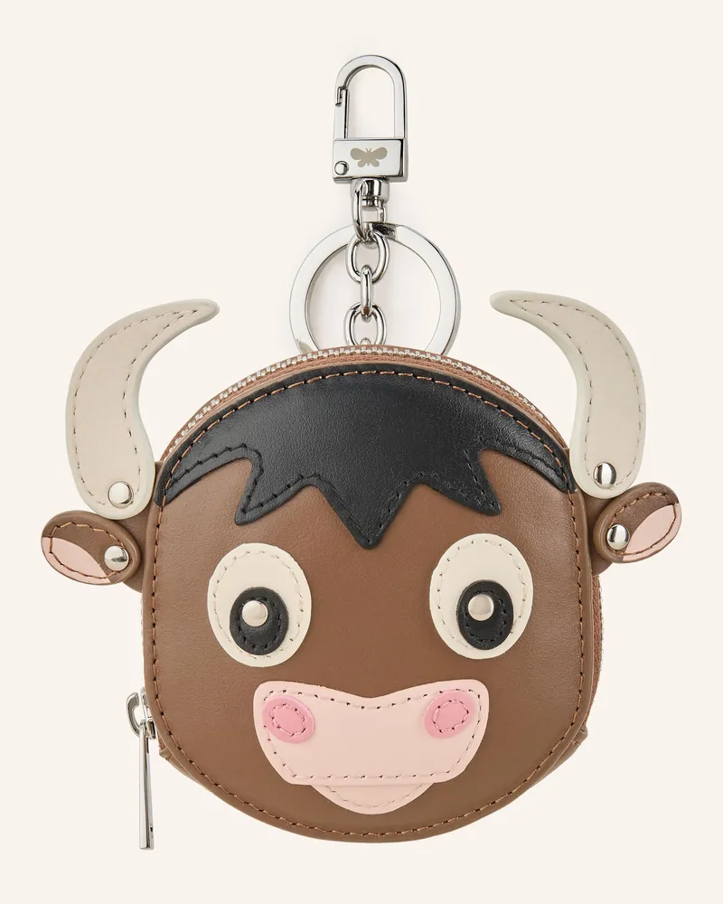 Max Mara Taschenanhänger SETA Braun