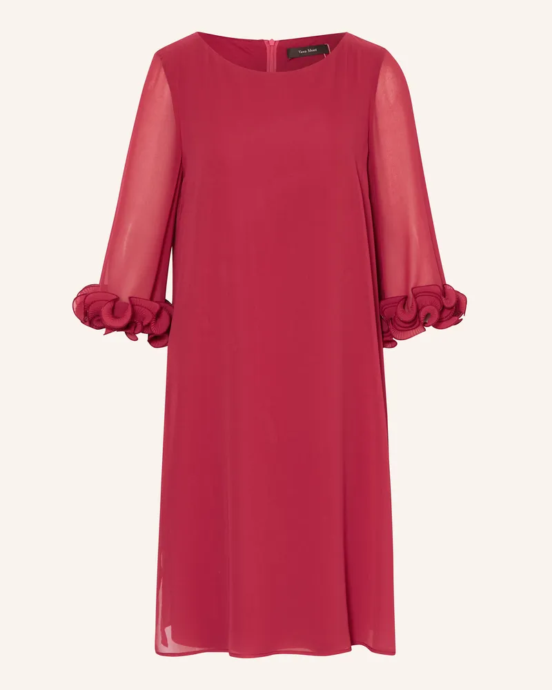 Vera Mont Cocktailkleid mit 3/4-Arm Rot