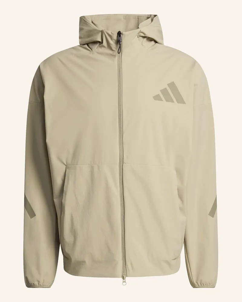 adidas Adidas Z.N.E. Woven Trainingsjacke braun Braun