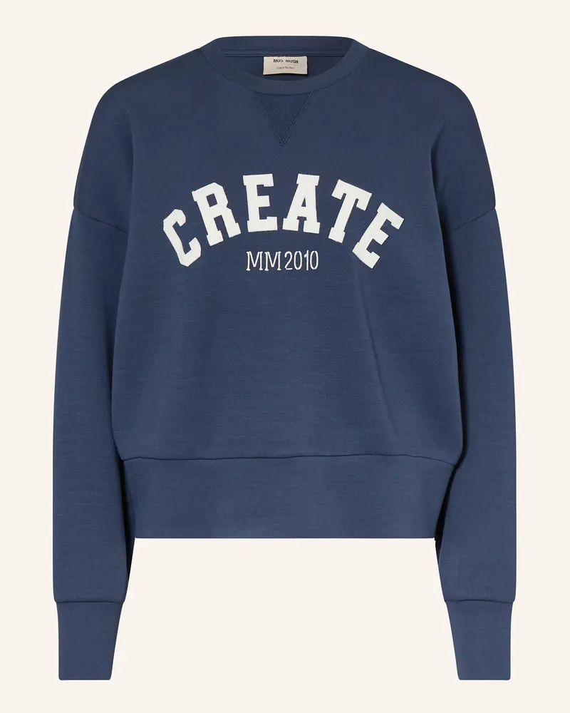 Mos Mosh Sweatshirt MMCELLI Blau