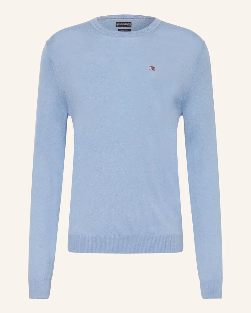 Napapijri Pullover Damavand blau Hellblau