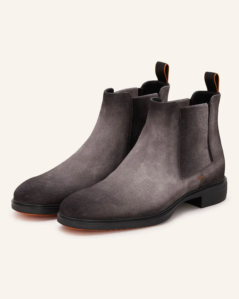 Santoni Chelsea-Boots EASY Grau