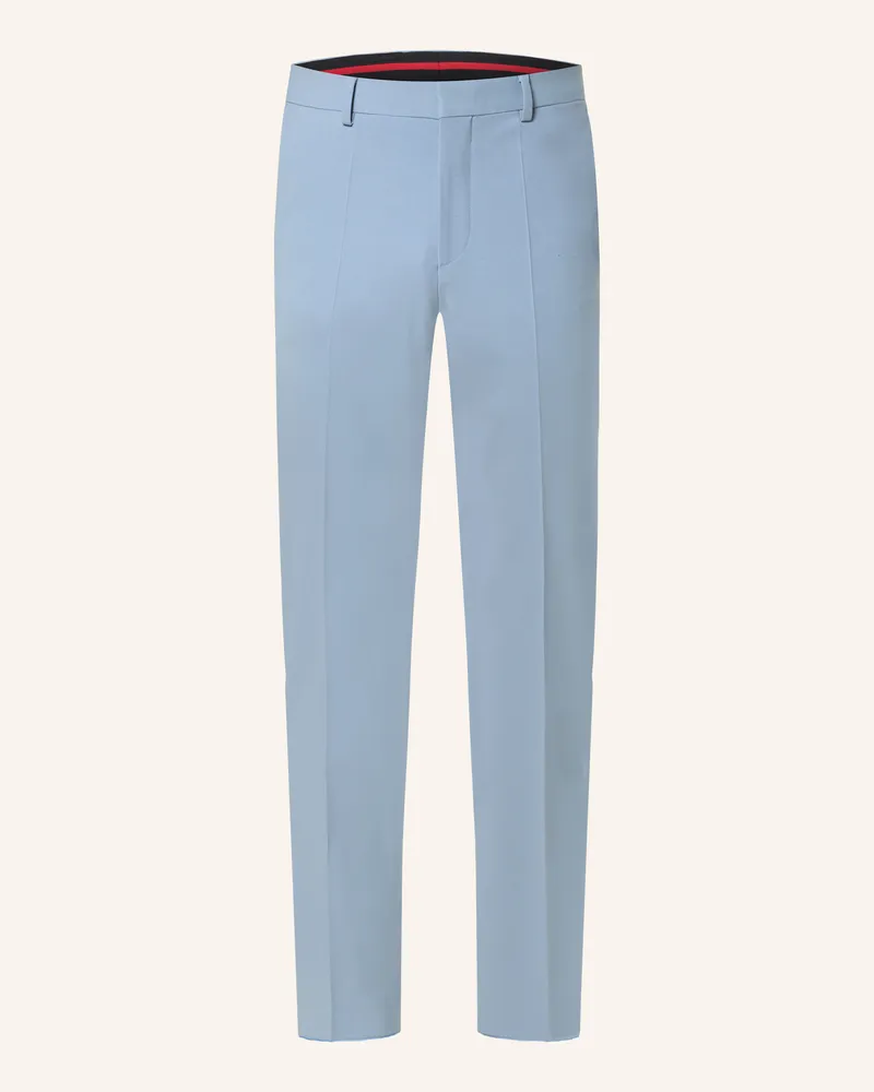 HUGO BOSS Anzughose Hesten Extra Slim Fit blau 483